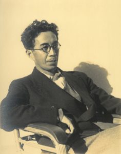山沢栄子撮影写真≪大佛次郎肖像≫1942年